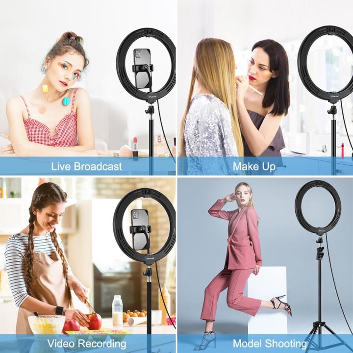 Produktbild Puluz PKT3035 Selfie Videoleuchte 26cm (Ringleuchte)