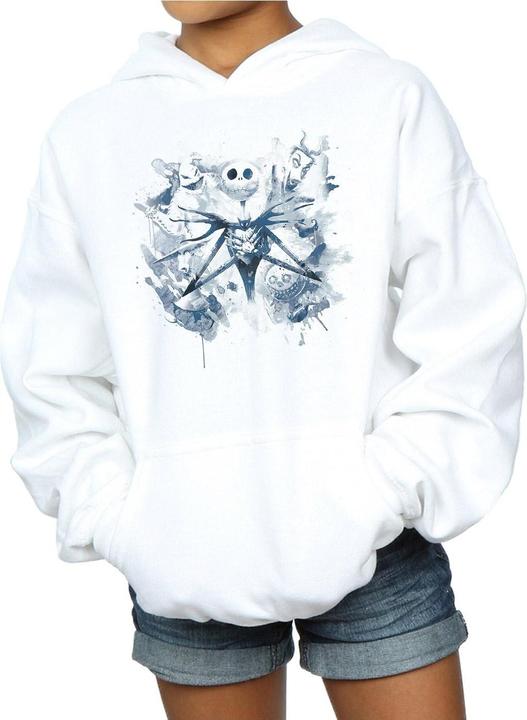 Image du produit Disney - Sweat à capuche NIGHTMARE BEFORE CHRISTMAS PAINT SPRAY CARERS - Fille (152, 158)