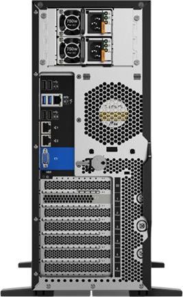 Actual product image Lenovo ThinkSystem ST550 Silver Xeon 4210R 32GB 0T (Intel Xeon Silver 4210R, 32 GB, Tower Server)