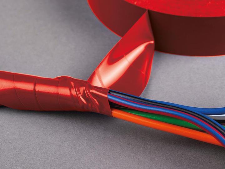 Image du produit Nitto - BANDE D'ISOLATION - ROUGE - 19 mm x 20 m (19 mm)