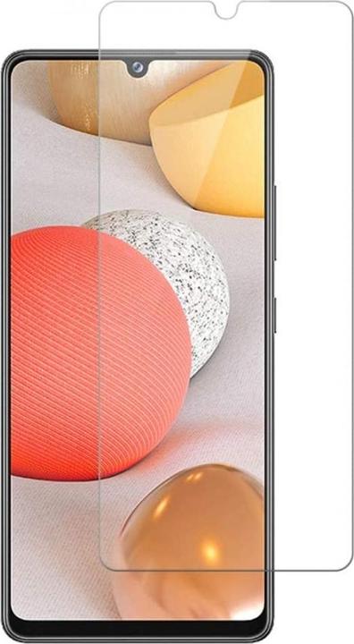 Actual product image Screenguard Samsung Galaxy A42 5G bulletproof glass protective film Case Friendly Design (1 Piece, Samsung Galaxy A42 5G)