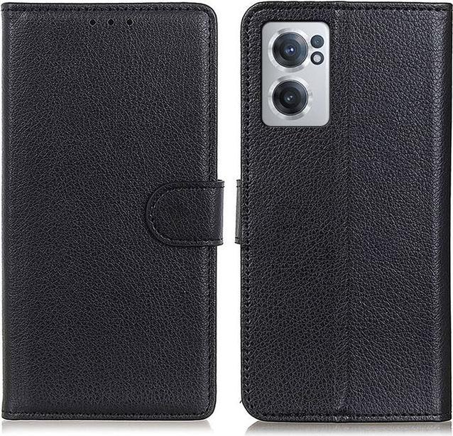 Actual product image MU Classic Litchi Leather Bookcover Series (OnePlus North CE 2 5G)
