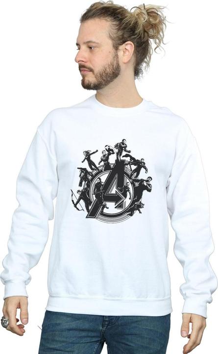 Image du produit Mens Avengers Endgame Hero Circle Cotton Sweatshirt (XL)