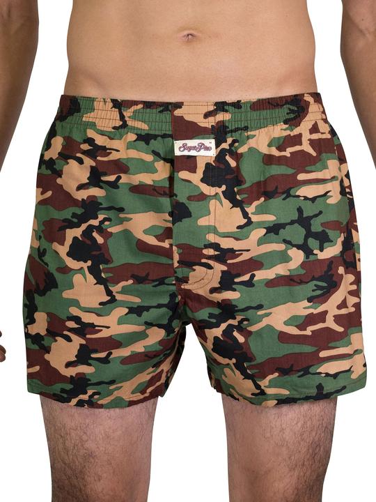 Actual product image Sugar Pine Camouflage boxer shorts (S, Single pack)