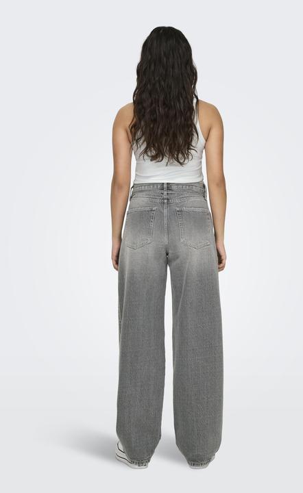 Actual product image Only ONLGIANNA Mid waist balloon cut jeans Straight fit jeans (W27/L34)