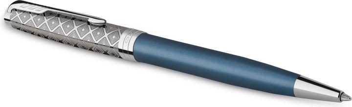 Produktbild Parker Kugelschreiber Sonnet Premium Metal & C.C. sw M (Metallic, Blau, 1 x)