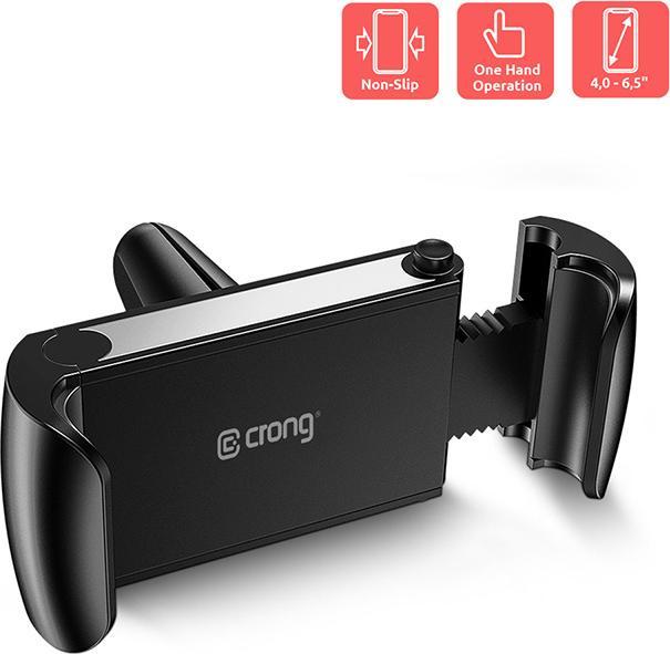 Crong Porta terminale universale per auto Smart CRG-CH2-BLK