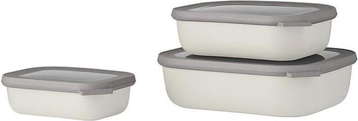 Image du produit Rosti Mepal Mepal - Cirqula Low Rect Bowl Set - Nordic White (14598) (3.50 l)