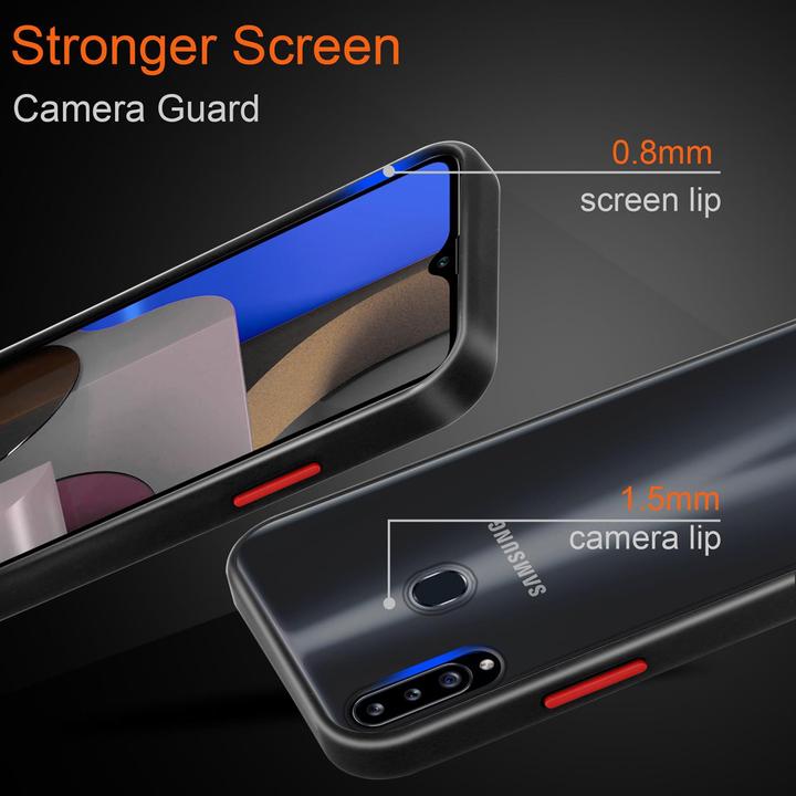 Productafbeelding Cadorabo Hybride matte hoes (Samsung Galaxy A20)