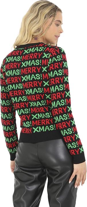Image du produit Brave Soul Pull de Noël répétitif unisexe pour adultes (S)