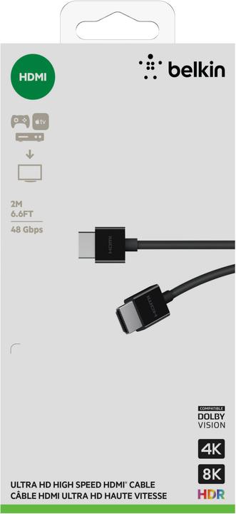Produktbild Belkin HDMI – HDMI (2 m, HDMI)