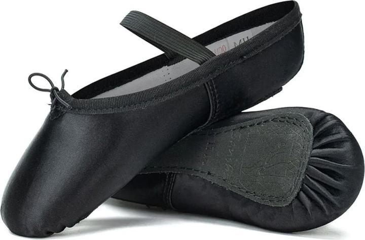 Image du produit Sansha Chaussons de danse pour enfants en cuir souple (31)
