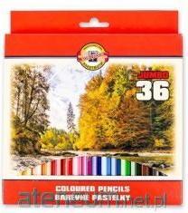 Koh-i-Noor Matite Omega Jumbo 36 colori (377955) (36 colori)