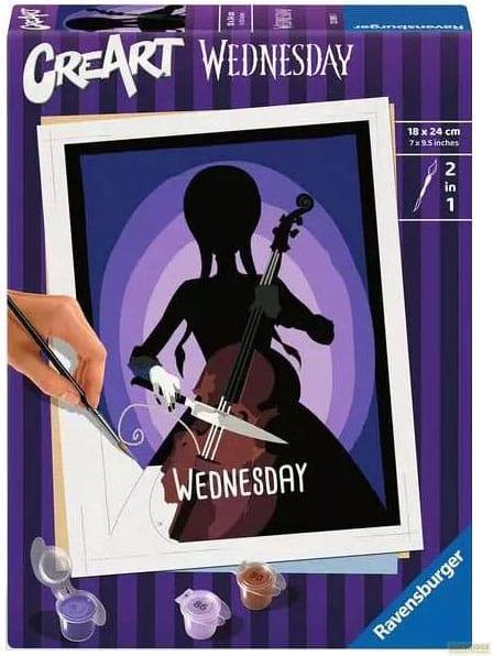 Image du produit Ravensburger CreArt - Peinture par numéros 23889 - Wednesday - dès 12 ans