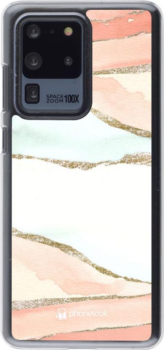 Actual product image PhoneLook Coque transparent Shimmering Orange (Samsung Galaxy S20 Ultra)