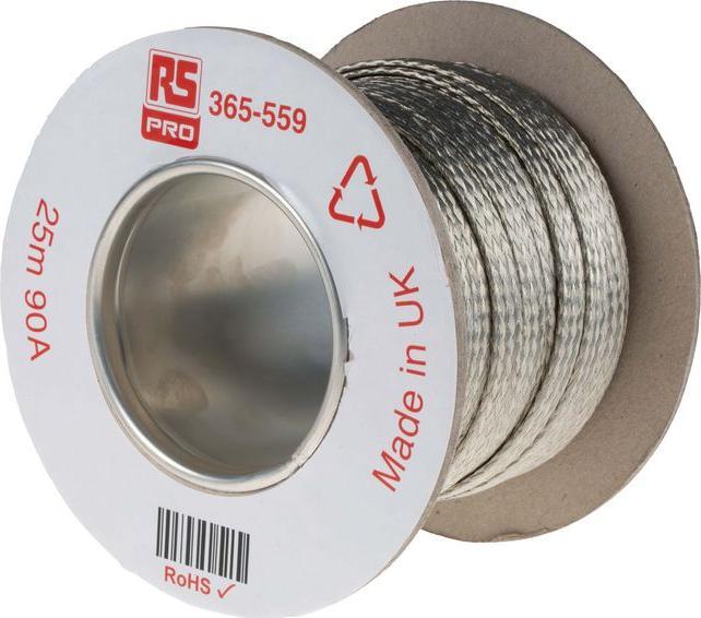 Produktbild Rs Pro Erdungs Kupferband 90A (25 m)
