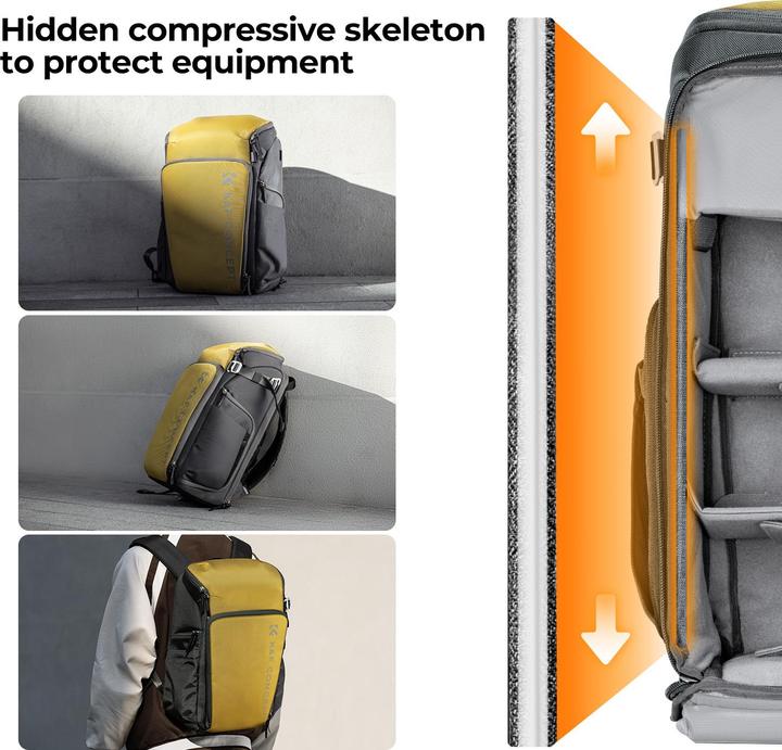 Immagine prodotto K&F Concept Alpha Air (Zaino per fotocamera, 25 l)