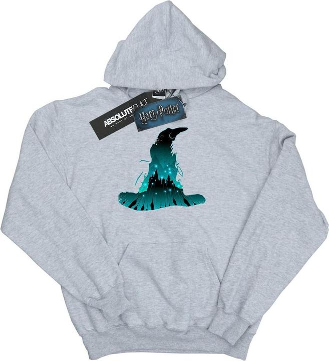 Hogwarts Silhouette Kapuzenpullover Mädchen
