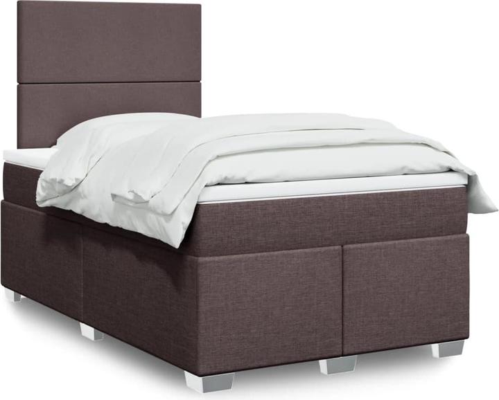 VidaXL Bo x spring bed with mattress 120 x 190 cm fabric (120 x 190 cm)