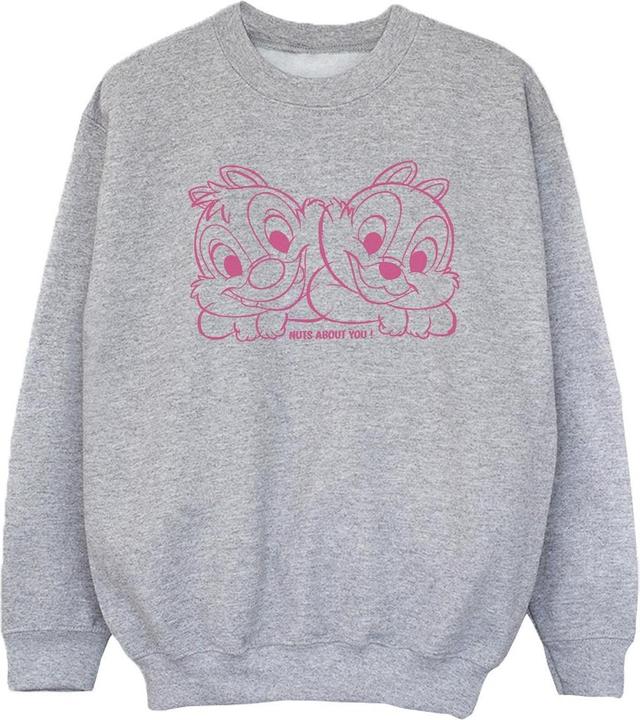 Image du produit Disney - Sweat CHIP 'N' DALE NUTS ABOUT YOU - Fille (128)