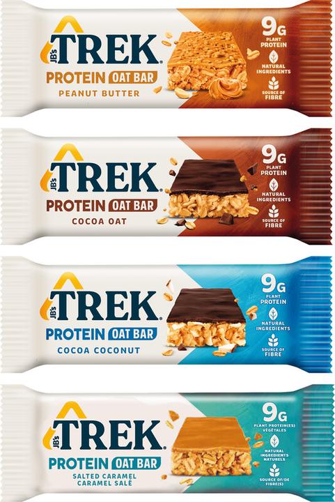 Actual product image TREK Cocoa Coconut Protein Flapjack (Nut, Coconut, Cocoa, 16 pcs., 800 g)
