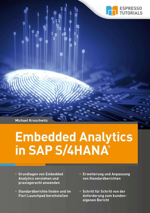Actual product image Espresso Tutorials Embedded Analytics in SAP S/4HANA (German, Michael Kroschwitz, 2021)