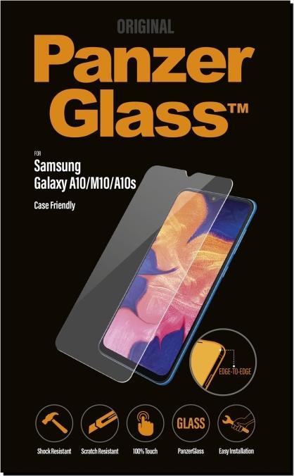Productafbeelding PanzerGlass 7183 Screen Protector Blanke Screen Protector Mobiel/Smartphone Samsung 1 stuk(s) (1 Stuk, Samsung Galaxy A10s, Samsung Galaxy A10, Samsung Galaxy M10)