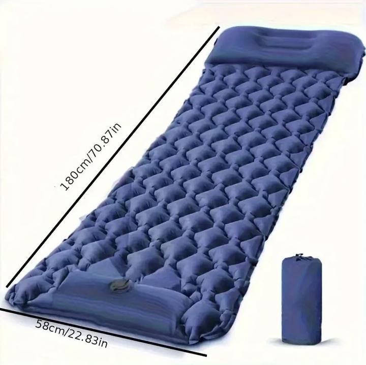 Image du produit Dema Aufblasbares Camping-Luftmatratze Dunkelblau