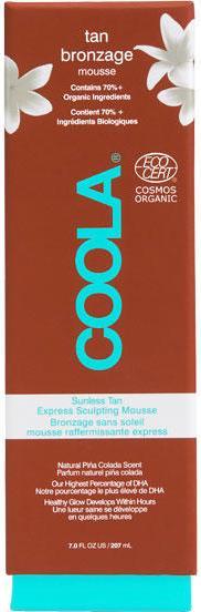 Produktbild Coola Suncare Sunless Tan Express Sculpting Mousse (Selbstbräunungstuch, 207 ml)