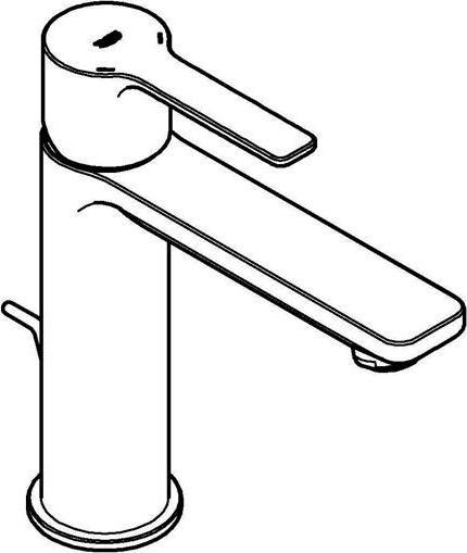 Image du produit Grohe Mitigeur monocommande linéaire pour lavabo S-Size