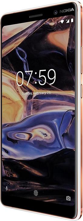 Actual product image Nokia 7 Plus (64 GB, White, 6", Hybrid Dual SIM, 12 Mpx, 4G)
