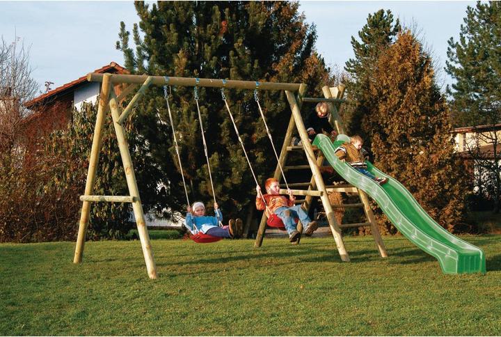 Actual product image Colibri Roundwood child swing