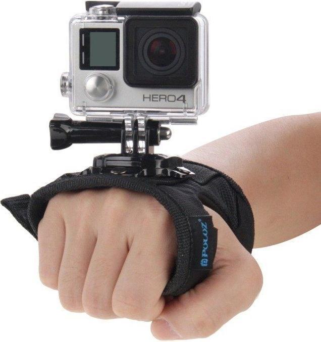 Immagine prodotto Puluz Fascia da polso con supporto per telecamera sportiva PU162