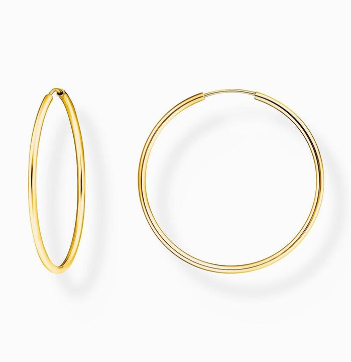 Produktbild Thomas Sabo Creolen (750 Gelbgold Vergoldung, 925 Sterlingsilber)