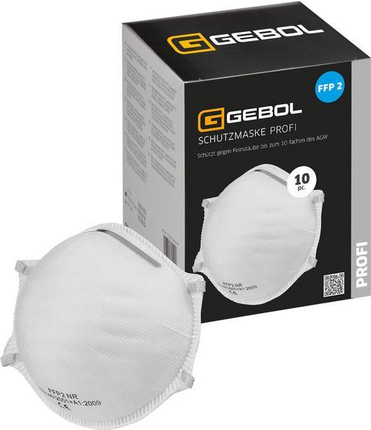 Produktbild Gebol Feinstaubmaske Profi FFP2 Box (FFP2, 10 x)