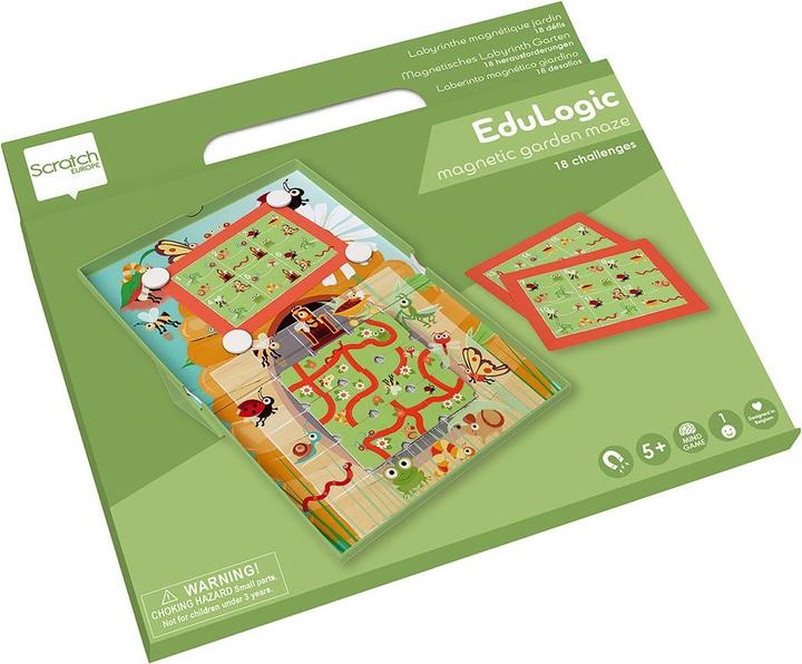 Actual product image Scratch Learning magnetic games maze (German)