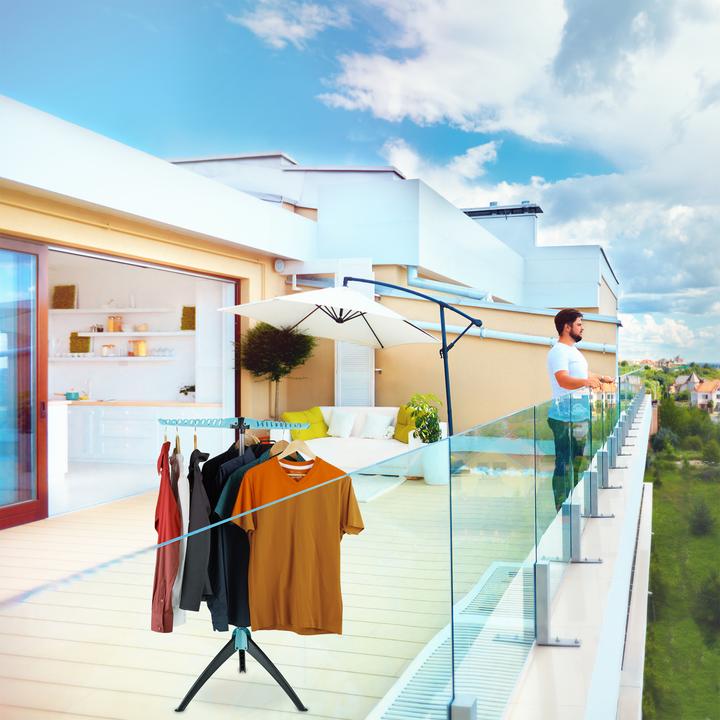Produktbild Relaxdays Bügelwäscheständer (1.28 m)