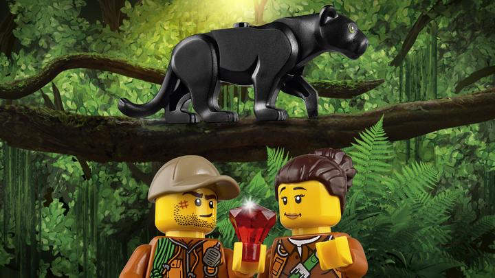 Image du produit LEGO Mission Véhicule semi-chenillé de la jungle (60159, LEGO City)