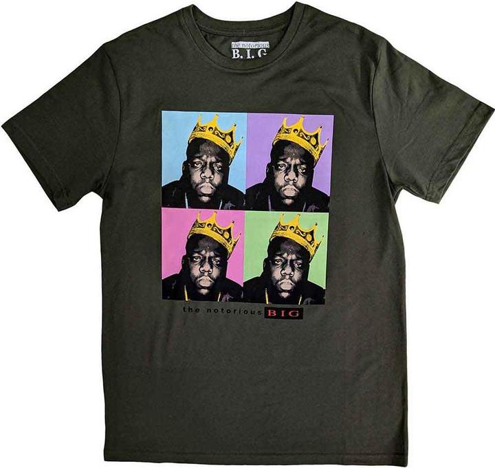 Biggie Smalls Crown Pop Art