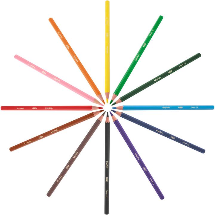Produktbild Bic Kids Farbstifte Evolution (Mehrfarbig, 12 x)