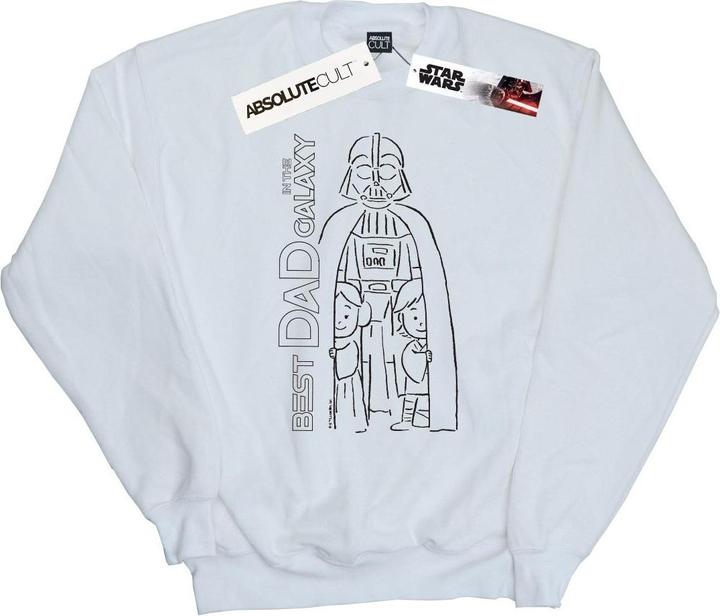 Image du produit Star Wars - Sweat BEST DAD IN THE GALAXY - Homme (XL)