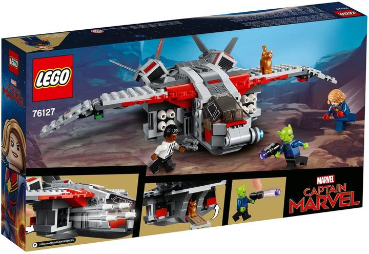 Image du produit LEGO Marvel - Captain Marvel et l'attaque des Skrulls (76127, LEGO Marvel)