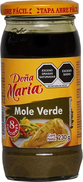 Actual product image Dona Maria Mole verde (230 g)