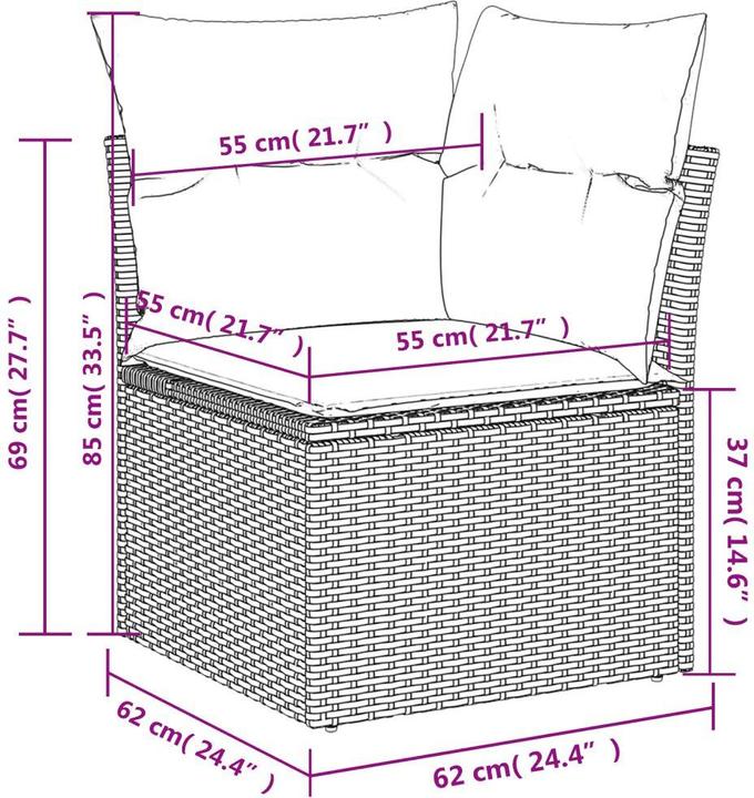 Actual product image VidaXL Irinushka