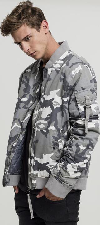 Produktbild Urban Classics Vintage Camo Cotton Bomber Jacket (L)