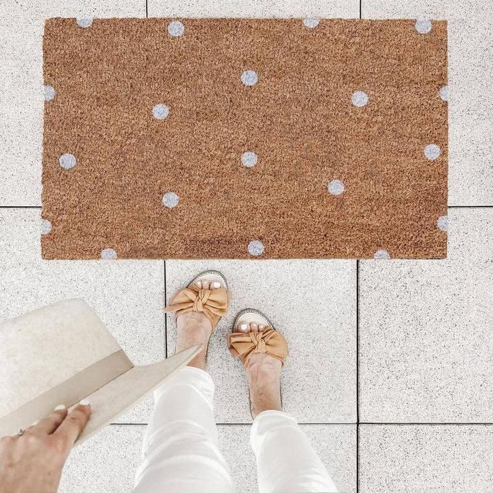 Actual product image Eulenschnitt Coconut Doormat Dots (45 x 75 cm)