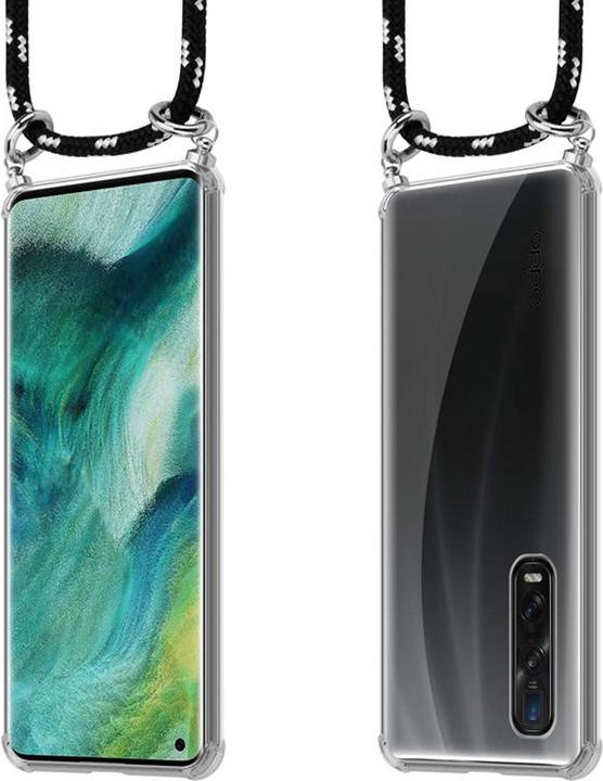 Produktbild Cadorabo TPU Handy Kette SILBER Cover