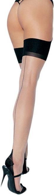 Produktbild Leg Avenue Strümpfe mit Naht zweifarbig (One Size)