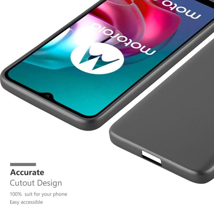 Productafbeelding Cadorabo TPU Matte Metallic Hoes (Motorola Moto G10, Motorola Moto G30)