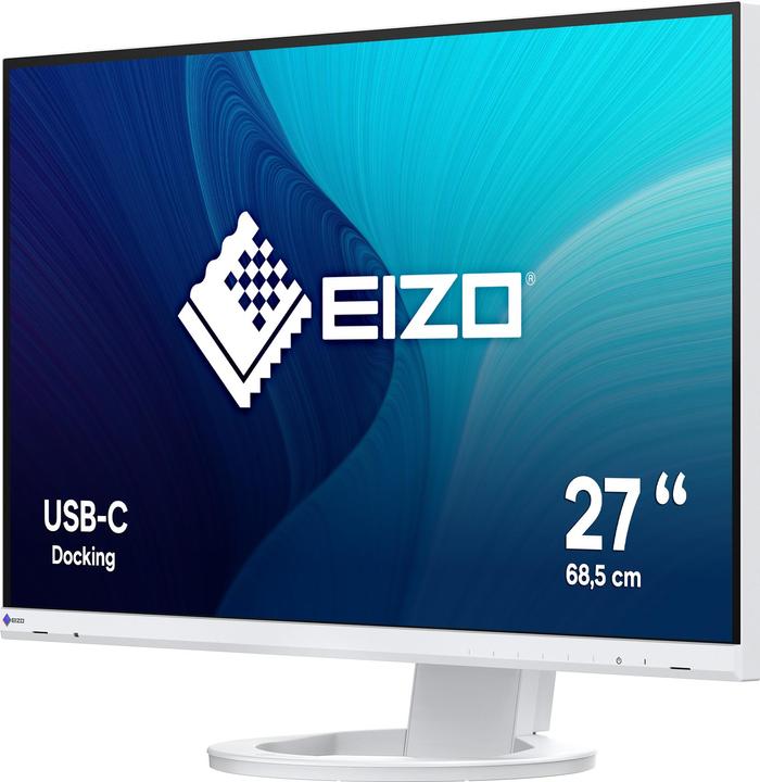 Produktbild Eizo 68.5cm (27") EV2720-WT 16:9 HDMI+DP+USB-C IPS white (2560 x 1440 Pixel, 27")